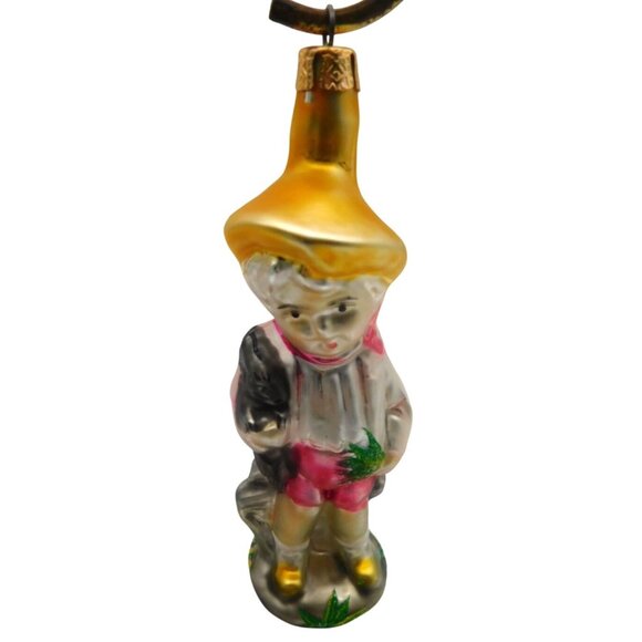Vintage Christopher Radko Blown Glass Easter Ornament Patrick's Bunny 1991 - Picture 1 of 4